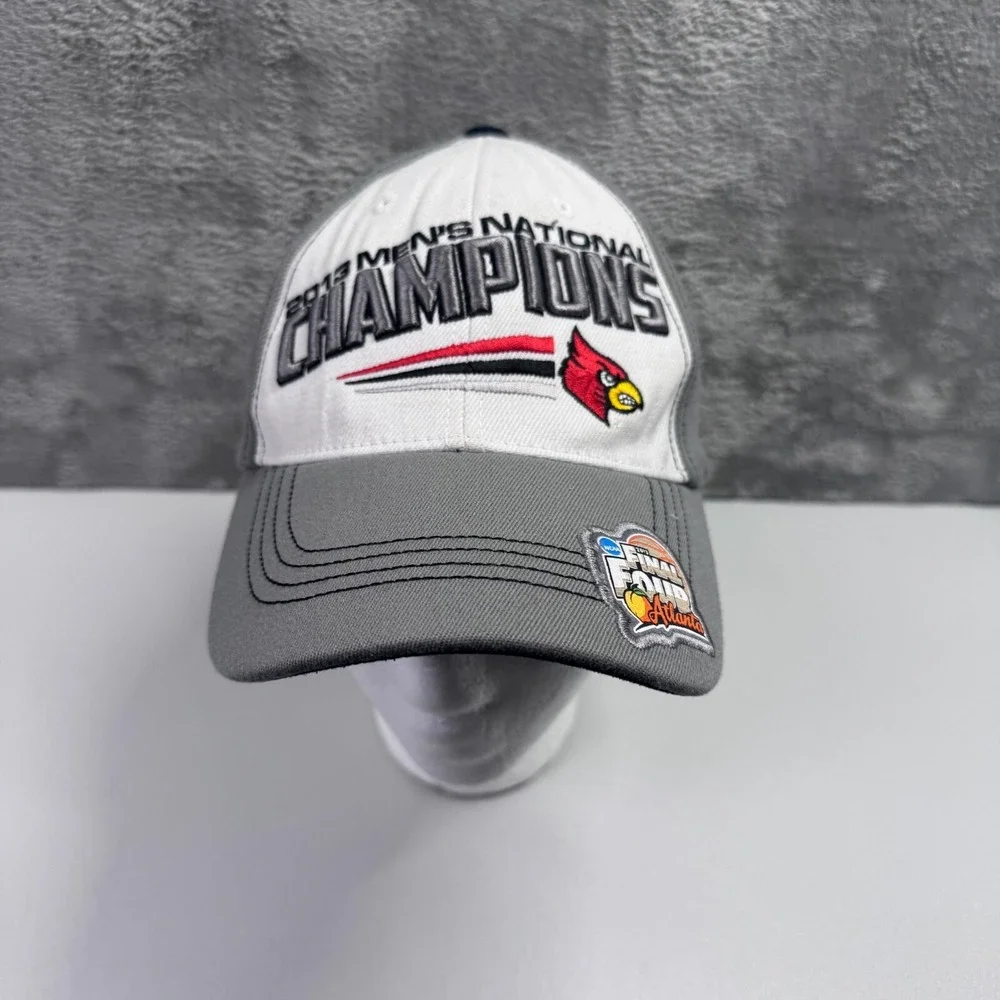 Top of the World Louisville Cardinals 2013 Champions Hat Cap Adjustable Gray